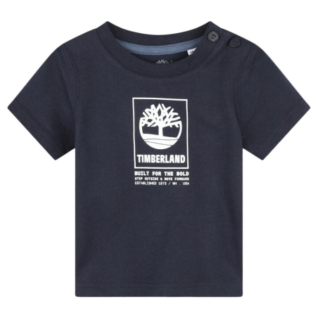 T-shirt Marine Bébé Timberland T60100