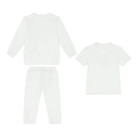 Ensemble de Survêtement Blanc Garçon Calvin Klein Jeans Starter Gif