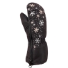 Moufles de Ski Noir à Motifs Fille Cairn Colomby