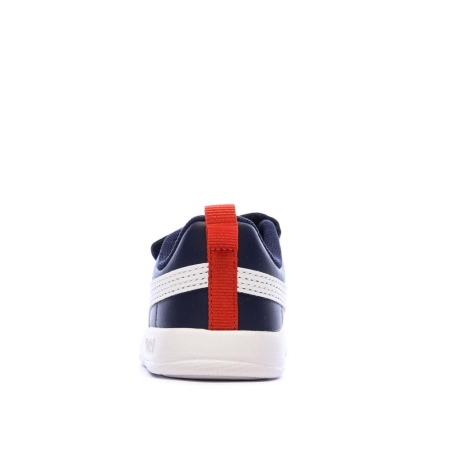 Baskets Marines/Blanches Puma Courtflex V3 V Inf