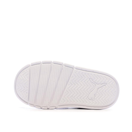 Baskets Marines/Blanches Puma Courtflex V3 V Inf