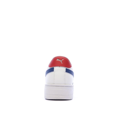 Baskets Blanches/Bleues Garçon Puma Ca Pro Block