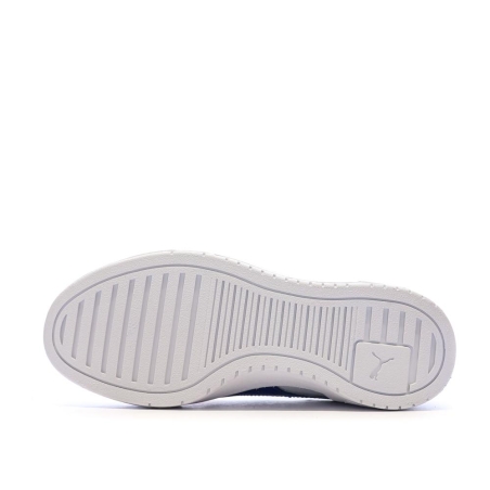 Baskets Blanches/Bleues Garçon Puma Ca Pro Block
