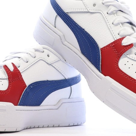 Baskets Blanches/Bleues Garçon Puma Ca Pro Block