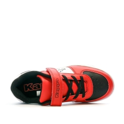 Baskets Noir/Rouge Garçon KAPPA Malone