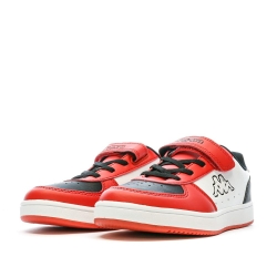 Baskets Noir/Rouge Garçon KAPPA Malone