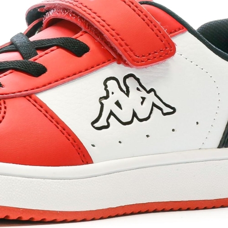 Baskets Noir/Rouge Garçon KAPPA Malone