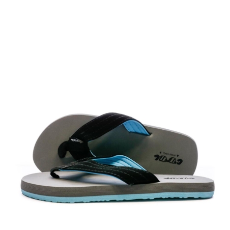 Tongs Grise et Noir Garçon Cool Shoe DONY BOY