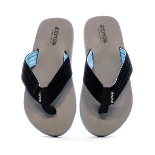 Tongs Grise et Noir Garçon Cool Shoe DONY BOY