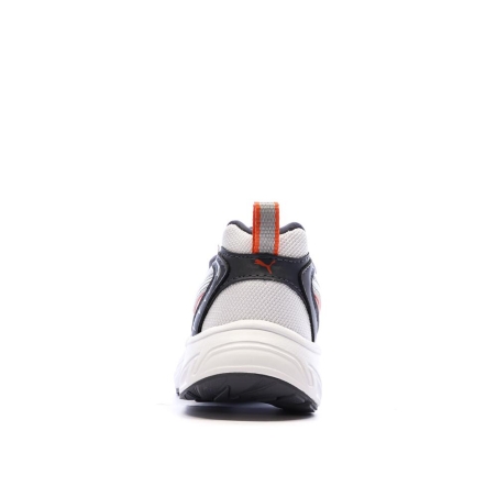 Baskets Blanc/Rouge Garçon Puma Morphic Earthy