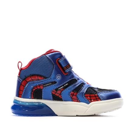 Baskets Bleu/Rouges Garçon Geox Grayjay