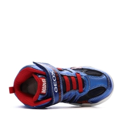Baskets Bleu/Rouges Garçon Geox Grayjay