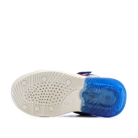Baskets Bleu/Rouges Garçon Geox Grayjay