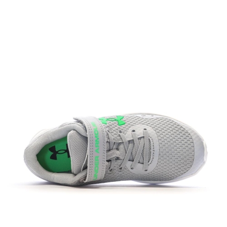 Baskets Grises Enfant Under Armour Bps Pursuit 3 Ac