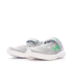 Baskets Grises Enfant Under Armour Bps Pursuit 3 Ac
