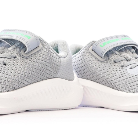 Baskets Grises Enfant Under Armour Bps Pursuit 3 Ac