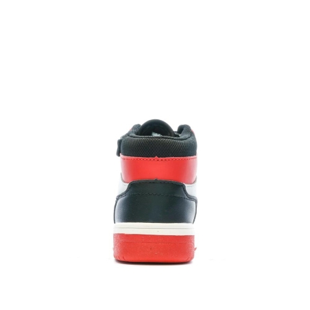 Baskets Noires/Rouges/Blanches Garçon Rouge Umbro Olly Vlc