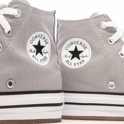 Baskets Grises Garçon Converse Chuck Taylor All Star Eva
