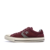 Baskets Bordeaux/Grises Homme Converse Star Plyr