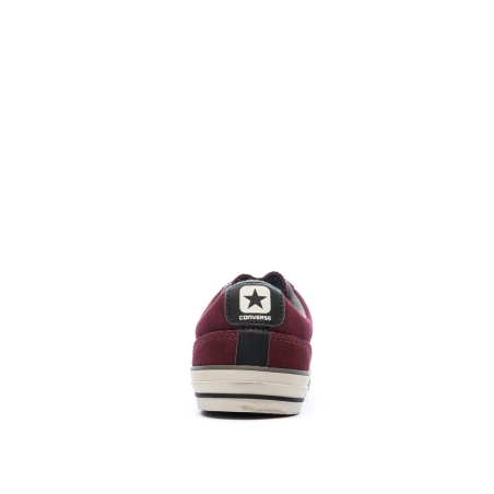 Baskets Bordeaux/Grises Homme Converse Star Plyr