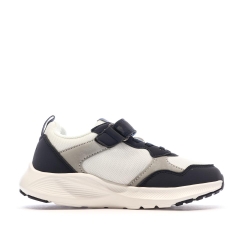Baskets Marine/Blanc Garçon Le Coq Sportif R500 Ocean
