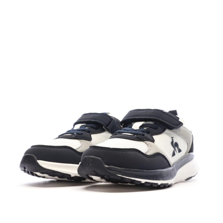 Baskets Marine/Blanc Garçon Le Coq Sportif R500 Ocean