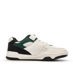Baskets Blanches/Noires/Vert Garçon Umbro Travys