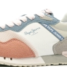Baskets Corail/Blanc/Gris Garçon Pepe jeansLondon May