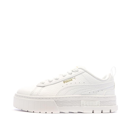 Baskets Blanches Garçon/Fille Puma Mayze