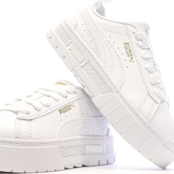 Baskets Blanches Garçon/Fille Puma Mayze