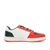 Baskets Blanc/Rouge Garçon KAPPA Malone Lace