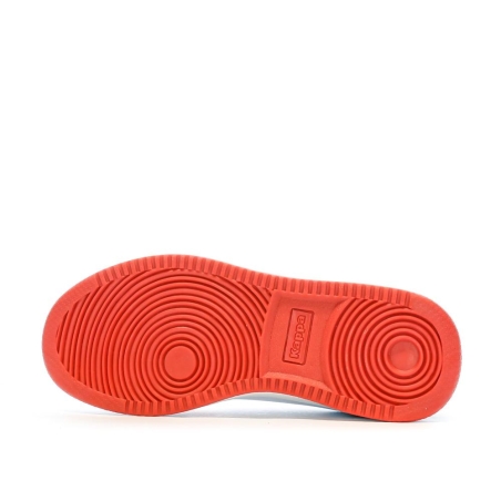 Baskets Blanc/Rouge Garçon KAPPA Malone Lace