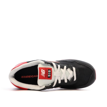 Baskets Noires/Rouges Garçon New Balance Gc515