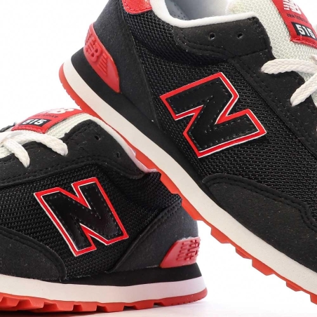Baskets Noires/Rouges Garçon New Balance Gc515