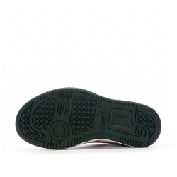 Baskets Noir/Blanc Garçon Puma Rebound