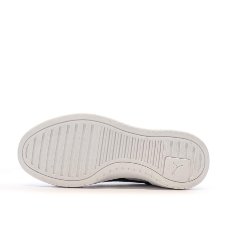 Baskets Blanches/Marron Garçon Puma Muted
