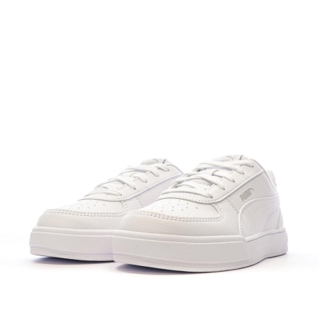 Baskets Blanches Garçon/Fille Puma Caven