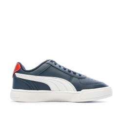 Baskets Marine/Blanc/Rouge Garçon Puma Caven