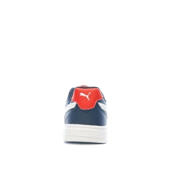 Baskets Marine/Blanc/Rouge Garçon Puma Caven