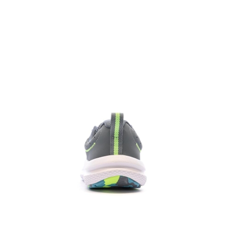 Chaussures de Running Gris /Vert Garçon Under Armour Assert 10