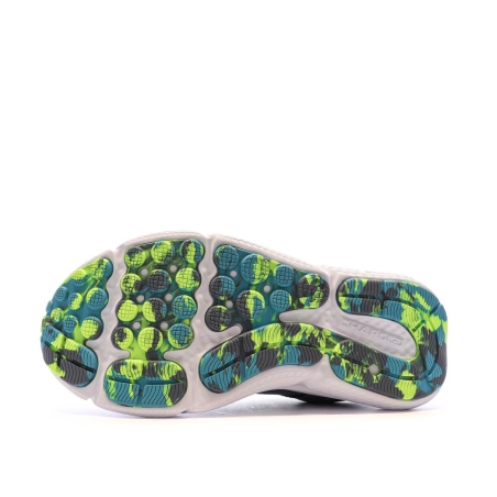 Chaussures de Running Gris /Vert Garçon Under Armour Assert 10