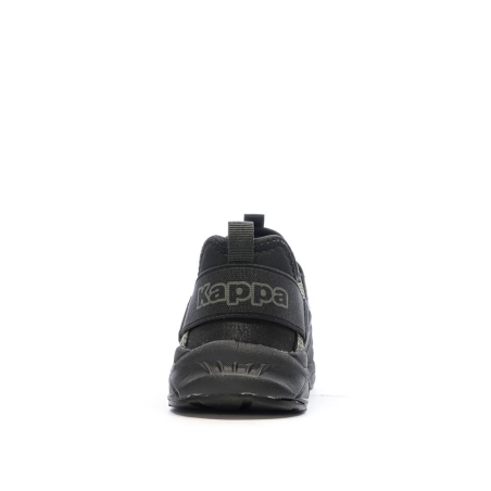 Baskets Kaki/Noires Garçon Kappa San Puerto