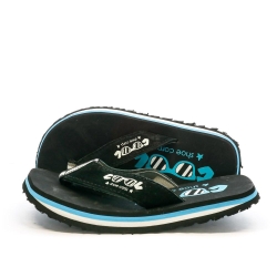 Tongs Noir/Bleu Garçon Cool Shoe Os