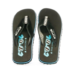 Tongs Noir/Bleu Garçon Cool Shoe Os