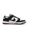 Baskets Noir/Blanc Mixte Nike Dunk Low Panda