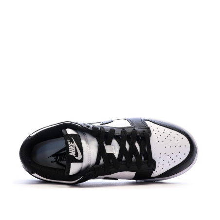 Baskets Noir/Blanc Mixte Nike Dunk Low Panda