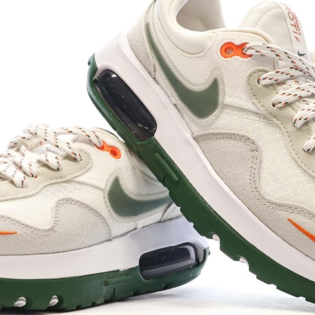 Baskets Blanches Garçon Nike Air Max Motif