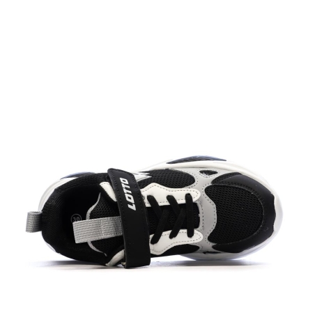 Baskets Noires/Blanches Garçon Lotto Bologna