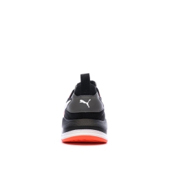 Baskets Noires/Blanches/Oranges Garçon Puma X-ray