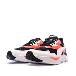 Baskets Noires/Blanches/Oranges Garçon Puma X-ray
